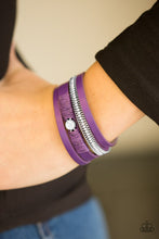 Load image into Gallery viewer, Catwalk Craze Purple Urban Bracelet
