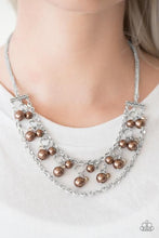 Load image into Gallery viewer, Rockefeller Romance Brown Necklace
