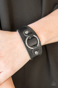 Western Wrangler Black Bracelet