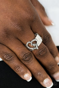 Cute As Cupid Silver Ring