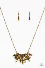 Load image into Gallery viewer, Crowing Moment Brass Necklace

