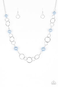 Darling Duchess Blue Necklace