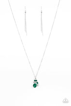 Load image into Gallery viewer, Time To Be Timeless Green Necklace
