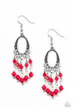 Load image into Gallery viewer, Not The Only Fish In The Sea Red Earring
