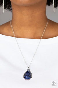 On The Home Frontier Blue Necklace