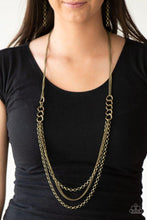 Load image into Gallery viewer, Mechanical Mayhem Brass Necklace
