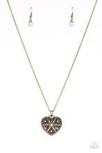 Load image into Gallery viewer, Casanova Charm Brass Necklace
