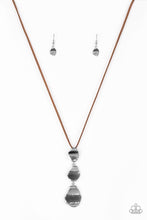 Load image into Gallery viewer, Embrace The Journey Brown Necklace
