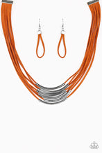 Load image into Gallery viewer, Walk The Walkabout Necklace Orange
