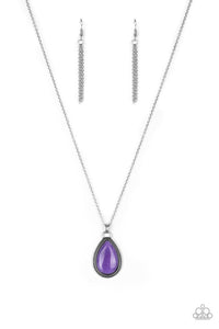 On The Home Frontier Frontier Purple Necklace