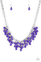 Load image into Gallery viewer, Modern Macarena Purple Necklace
