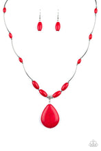 Load image into Gallery viewer, Explore The Elements Red Necklace
