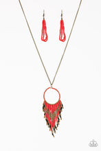 Load image into Gallery viewer, Badlands Beauty Red Necklace
