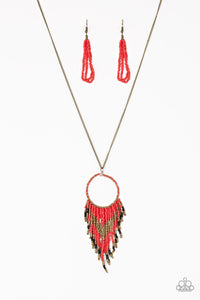 Badlands Beauty Red Necklace
