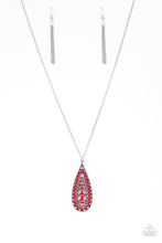 Load image into Gallery viewer, Tiki Tease Red Necklace
