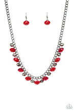 Load image into Gallery viewer, Runway Rebel Necklace Red
