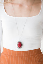 Load image into Gallery viewer, Vintage Vanity Red Necklace
