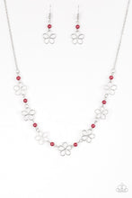 Load image into Gallery viewer, Always Abloom Red Necklace
