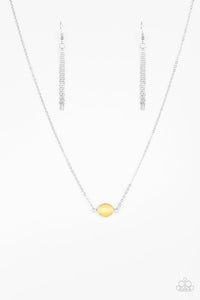 Fashionably Fantabulous Yellow Necklace