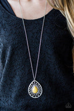Load image into Gallery viewer, Summer Sunbeam Yellow Necklace
