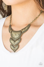 Load image into Gallery viewer, Texas Temptress Brass Necklace
