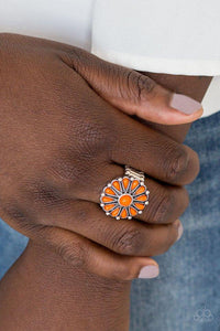 Poppy Pop-Tastic Orange Ring