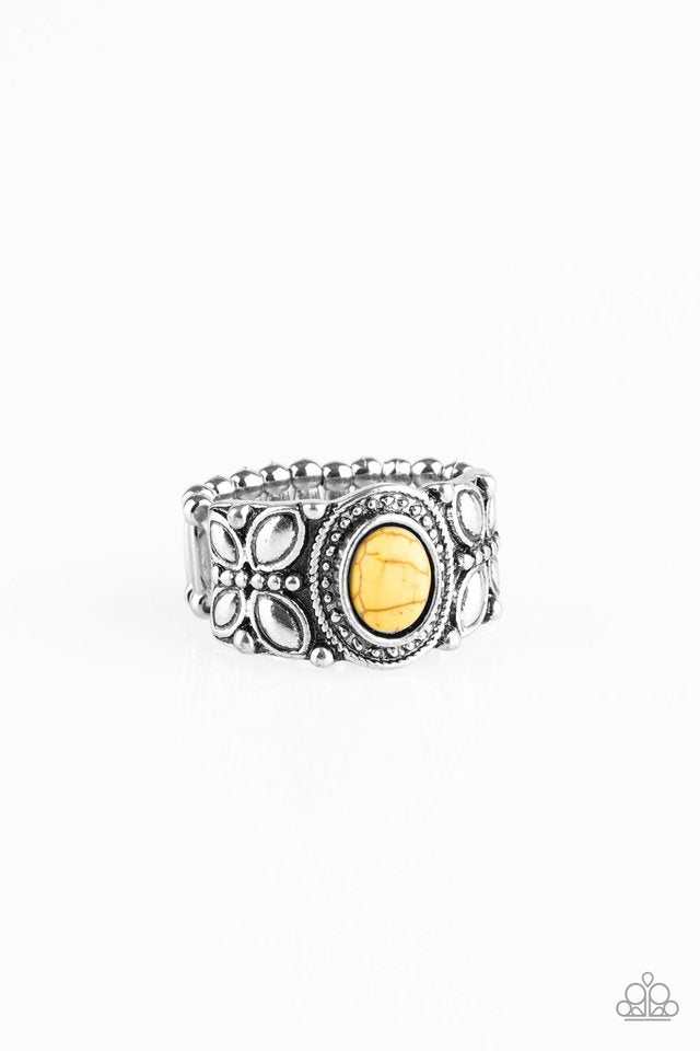 Butterfly Belle Yellow Ring