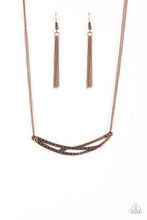 Load image into Gallery viewer, Moto Modern Copper Necklace
