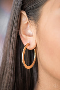 Be All Bright Gold Hoop Earring
