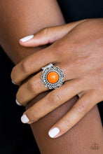 Load image into Gallery viewer, Garden Stroll Orange Ring
