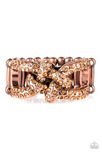 Can Only Go Upscale From Here Copper Ring