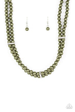 Load image into Gallery viewer, Put On Your Party Dress Necklace Green
