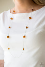 Load image into Gallery viewer, Champagne On The Rocks Brown Necklace
