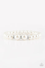 Load image into Gallery viewer, Radiantly Royal White Bracelet
