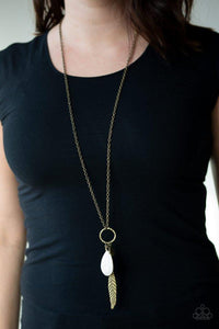 Canyon Quest Necklace Brass