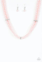 Load image into Gallery viewer, Put On Your Party Dress Pink Pearl Necklace
