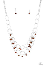 Load image into Gallery viewer, Yacht Tour Brown Necklace
