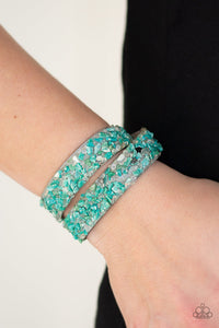 Crush to conclusions green urban bracelet