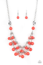Load image into Gallery viewer, Seaside Soiree Orange Necklace
