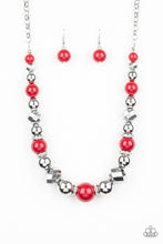Load image into Gallery viewer, Weekend Party Red Necklace

