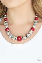Load image into Gallery viewer, Weekend Party Red Necklace
