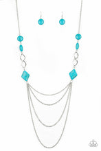 Load image into Gallery viewer, Desert Dawn Blue Necklace
