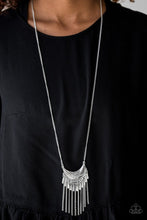 Load image into Gallery viewer, Happy Is The Huntress Silver Necklace
