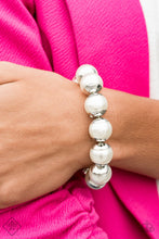 Load image into Gallery viewer, One Woman Show Stopper White Bracelet
