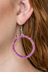 Stopping Traffic Pink Earring