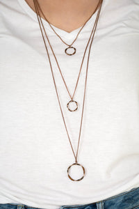 Timelessly Twisted Necklace Copper