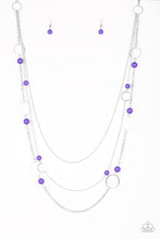 Load image into Gallery viewer, Beachside Babe Purple Necklace
