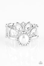 Load image into Gallery viewer, Crown Coronation White Ring

