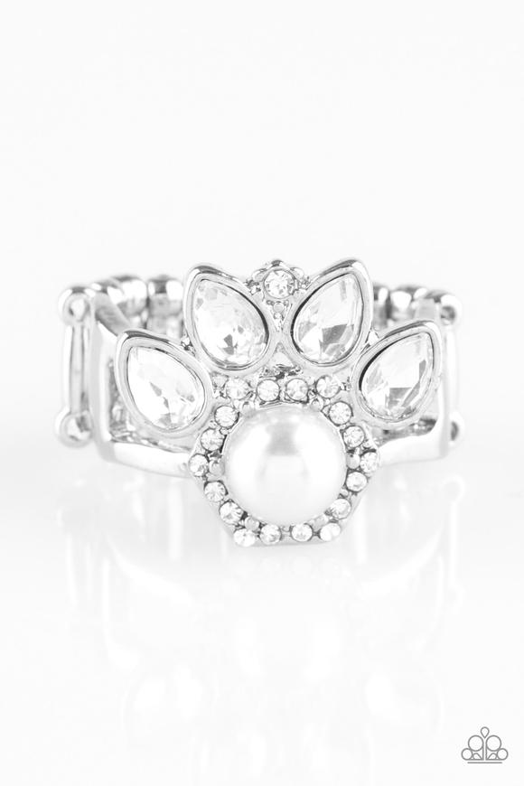 Crown Coronation White Ring