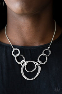 Progressively Vogue Silver Necklace
